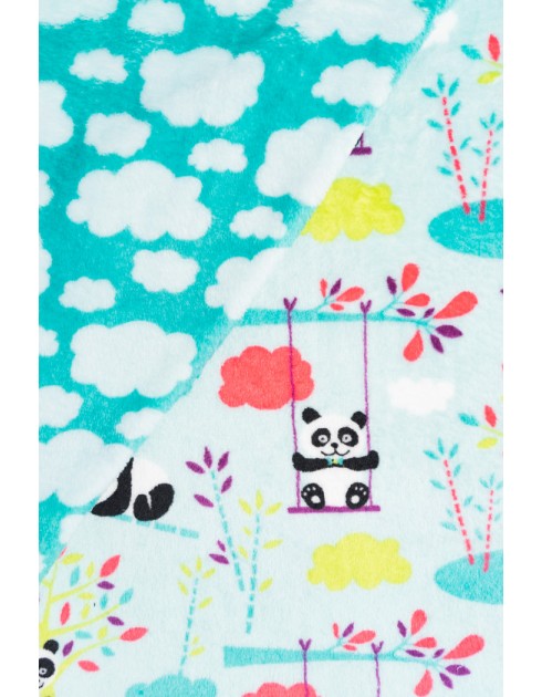 Leikkisä panda, turkoosi